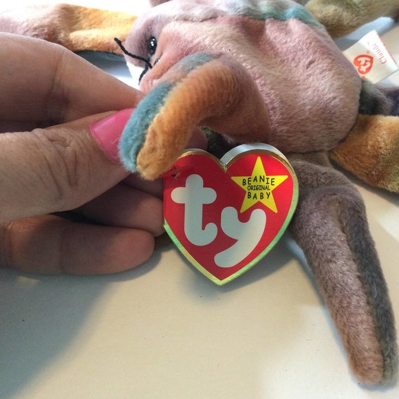 1996 Claude Crab Ty Beanie Baby Vintage NWT Retired - Picture 5 of 6